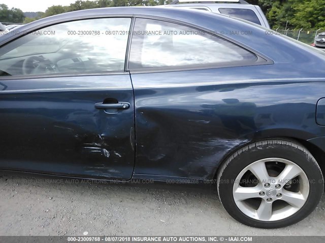 4T1CA30P04U016783 - 2004 TOYOTA CAMRY SOLARA SE/SLE ლურჯი ფოტო 6