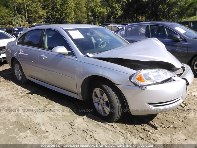 2G1WA5E34F1132689 - 2015 CHEVROLET IMPALA LIMITED LS SILVER photo 1