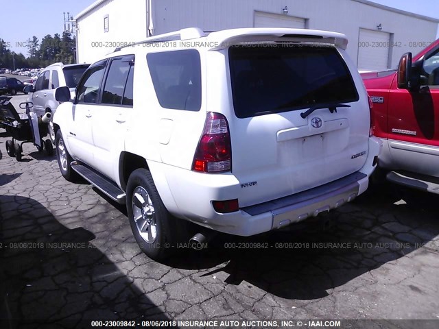 JTEBT17R138007339 - 2003 TOYOTA 4RUNNER LIMITED WHITE photo 3