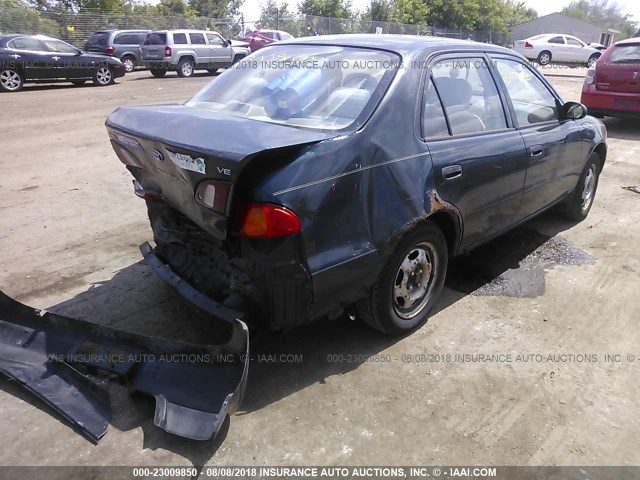 1NXBR12E1XZ153272 - 1999 TOYOTA COROLLA VE/CE/LE 绿色 照片 4