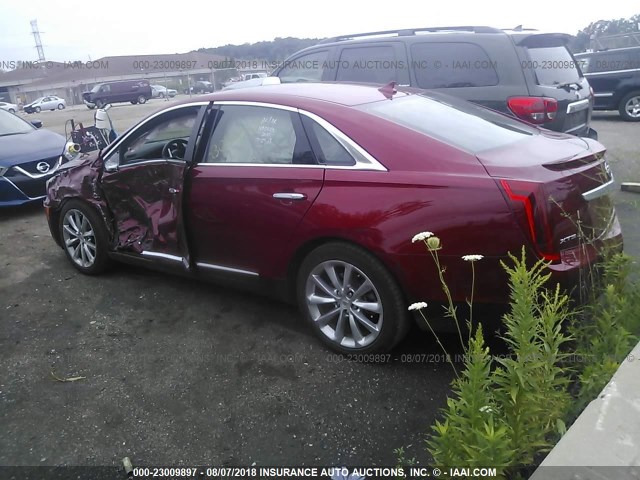 2G61M5S34E9148875 - 2014 CADILLAC XTS LUXURY COLLECTION RED photo 3