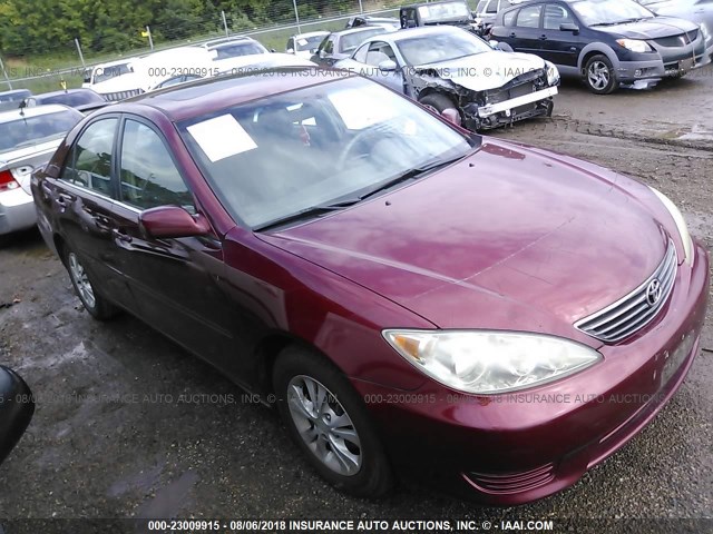 4T1BF30K15U109637 - 2005 TOYOTA CAMRY LE/XLE/SE Tünd qırmızı foto 1