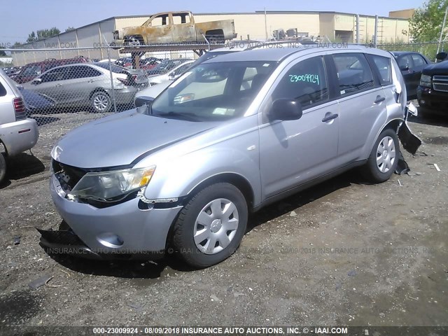 JA4MS31XX7U002151 - 2007 MITSUBISHI OUTLANDER ES/LS Boz foto 2