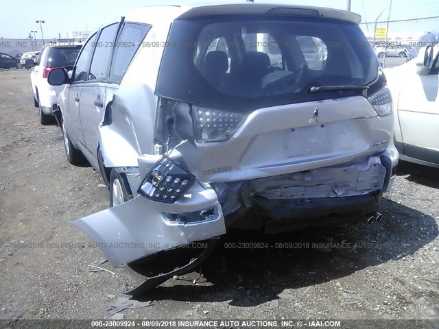 JA4MS31XX7U002151 - 2007 MITSUBISHI OUTLANDER ES/LS Boz foto 6