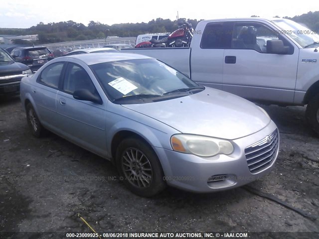 1C3EL56R94N323962 - 2004 CHRYSLER SEBRING LXI SILVER photo 1