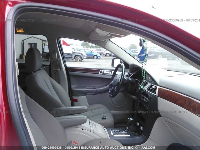 2A4GM68466R907793 - 2006 CHRYSLER PACIFICA TOURING RED photo 5