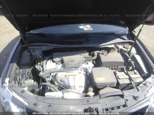 4T1BF1FK6EU842911 - 2014 TOYOTA CAMRY L/SE/LE/XLE 黑色 照片 10