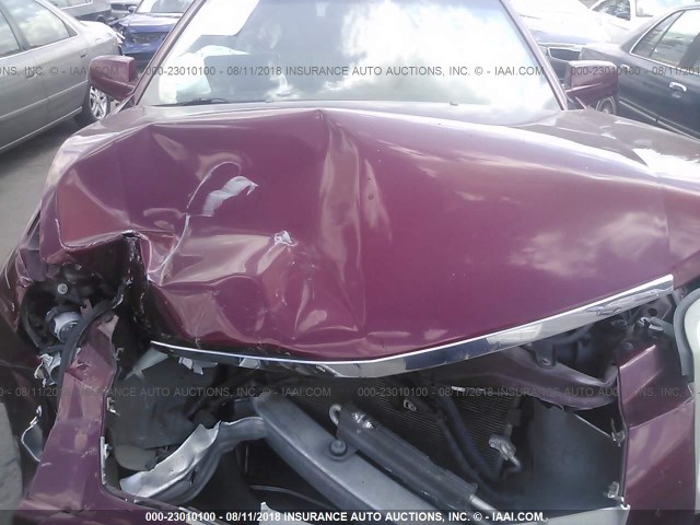 1GYEE637770148315 - 2007 CADILLAC SRX RED photo 10