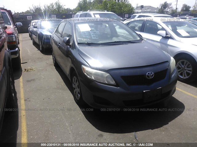 JTDBL40E599079077 - 2009 TOYOTA COROLLA LE/XLE GRAY photo 1