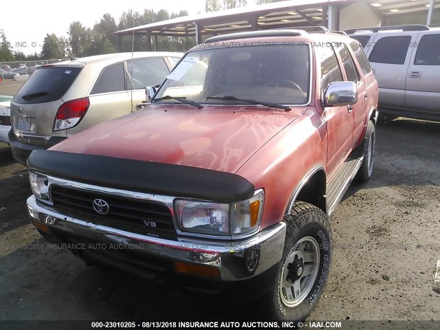 JT3VN39W0R0144794 - 1994 TOYOTA 4RUNNER VN39 SR5 红色 照片 2