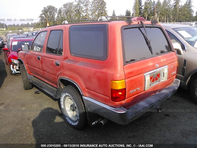 JT3VN39W0R0144794 - 1994 TOYOTA 4RUNNER VN39 SR5 RED photo 3