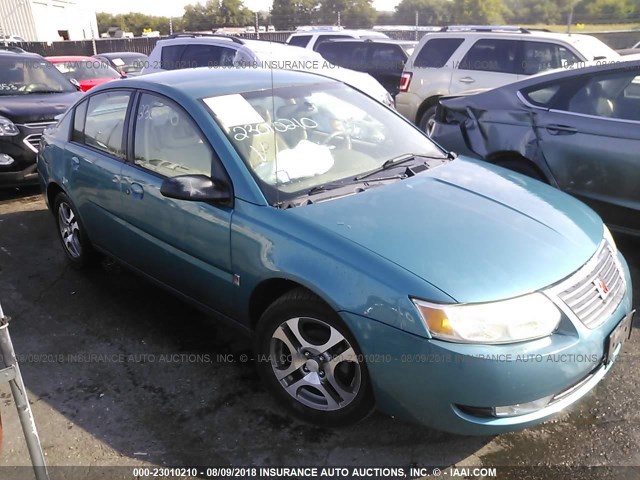 1G8AL54F55Z134457 - 2005 SATURN ION LEVEL 3 TURQUOISE photo 1