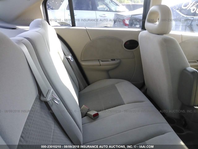 1G8AL54F55Z134457 - 2005 SATURN ION LEVEL 3 TURQUOISE photo 8