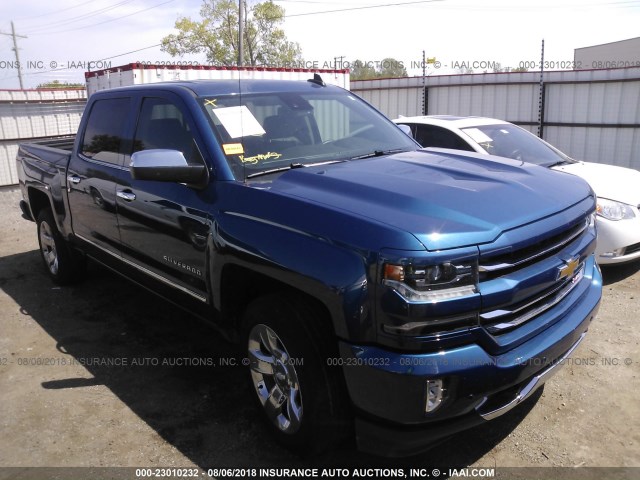 3GCUKSEC1HG267245 - 2017 CHEVROLET SILVERADO K1500 LTZ BLUE photo 1