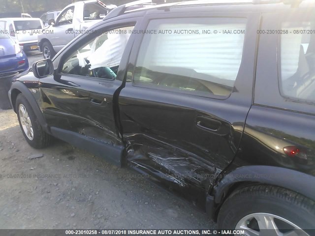 YV1SZ592651197445 - 2005 VOLVO XC70 BLACK photo 6