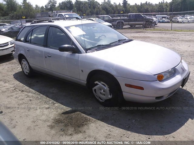 1G8ZN82711Z248573 - 2001 SATURN SW2 SILVER photo 1