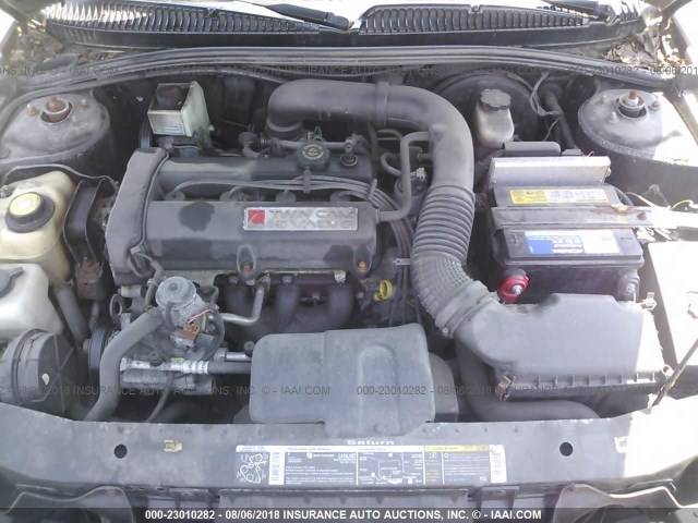 1G8ZN82711Z248573 - 2001 SATURN SW2 SILVER photo 10