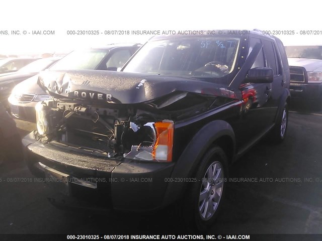 SALAD25416A384673 - 2006 LAND ROVER LR3 SE BLACK photo 2