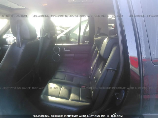 SALAD25416A384673 - 2006 LAND ROVER LR3 SE BLACK photo 8