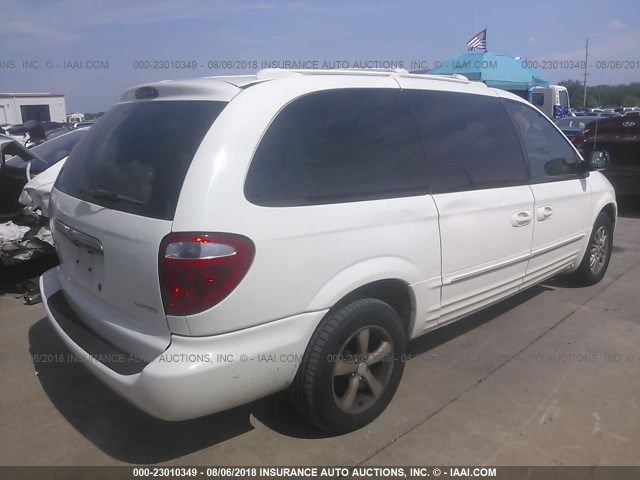 2C8GP64L83R245882 - 2003 CHRYSLER TOWN & COUNTRY LIMITED WHITE photo 4