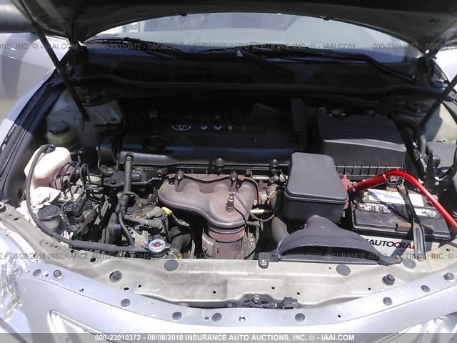 4T1BE46K47U051588 - 2007 TOYOTA CAMRY NEW GENERAT CE/LE/XLE/SE SILVER photo 10
