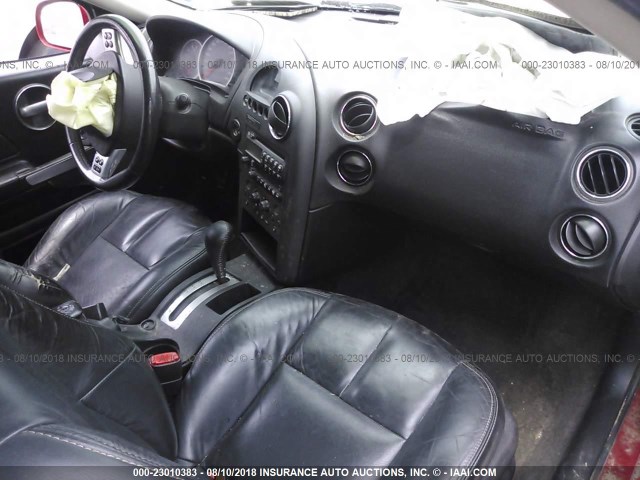 2G2WP552581117302 - 2008 PONTIAC GRAND PRIX RED photo 5