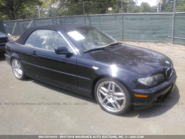 WBABW53454PL46302 - 2004 BMW 330 CI BLACK photo 1