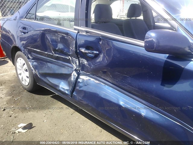 4T1BE32K45U070574 - 2005 TOYOTA CAMRY LE/XLE/SE Mavi foto 6