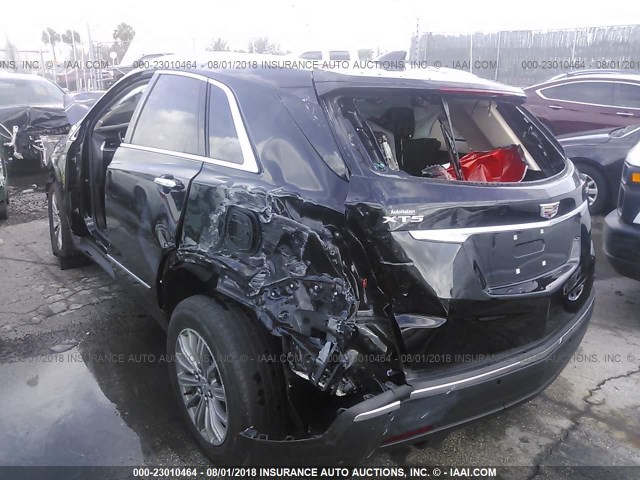 1GYKNBRSXHZ270753 - 2017 CADILLAC XT5 LUXURY BLACK photo 3