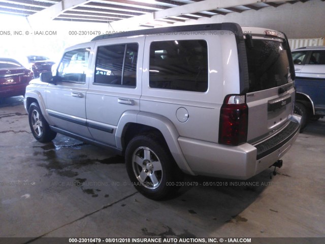 1J8HH48K39C550340 - 2009 JEEP COMMANDER SPORT ვერცხლისფერი ფოტო 3