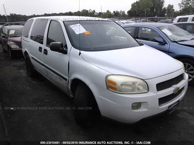 1GNDV23L36D212873 - 2006 CHEVROLET UPLANDER LS WHITE photo 1