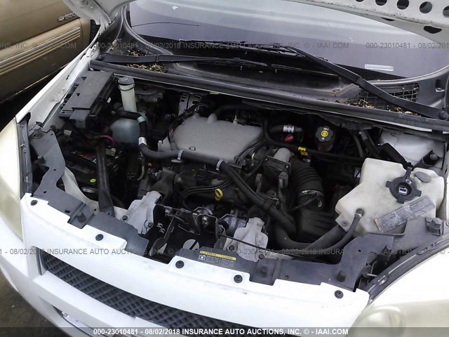 1GNDV23L36D212873 - 2006 CHEVROLET UPLANDER LS WHITE photo 10