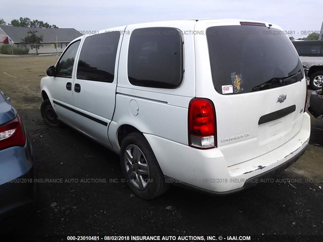 1GNDV23L36D212873 - 2006 CHEVROLET UPLANDER LS WHITE photo 3