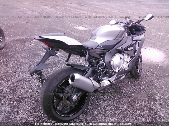 JYARN39E9GA002273 - 2016 YAMAHA YZFR1 GRAY photo 4