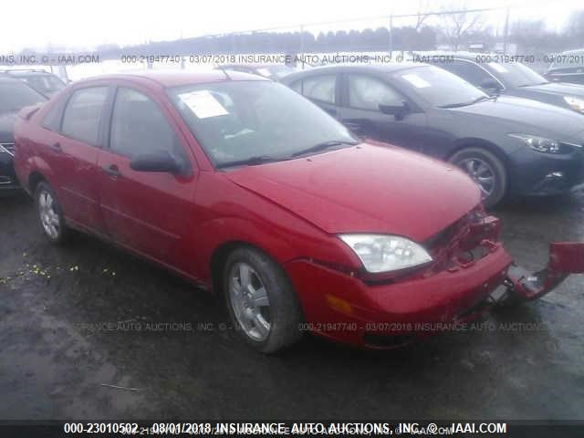 1FAHP34N47W286566 - 2007 FORD FOCUS ZX4/S/SE/SES 红色 照片 1