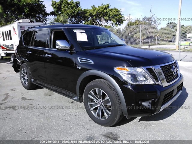 JN8AY2ND5JX002506 - 2018 NISSAN ARMADA SV/SL/PLATINUM BLACK photo 1