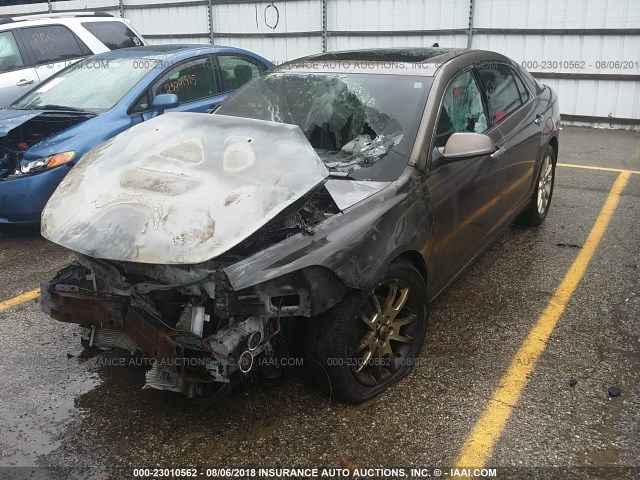 1G1ZG5E79CF311202 - 2012 CHEVROLET MALIBU LTZ 灰色 照片 2