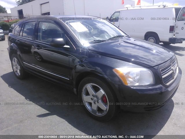 1B3HB78K78D758810 - 2008 DODGE CALIBER R/T BLACK photo 1