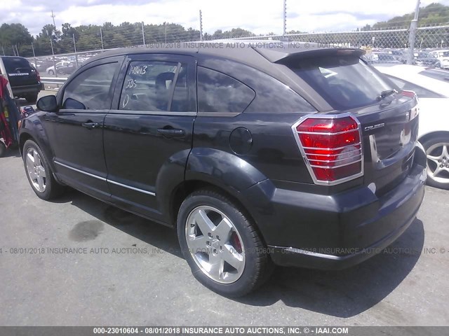 1B3HB78K78D758810 - 2008 DODGE CALIBER R/T BLACK photo 3