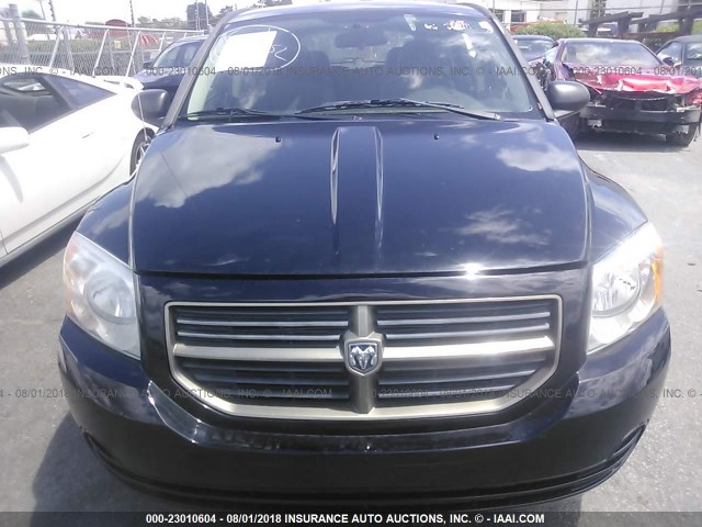 1B3HB78K78D758810 - 2008 DODGE CALIBER R/T BLACK photo 6