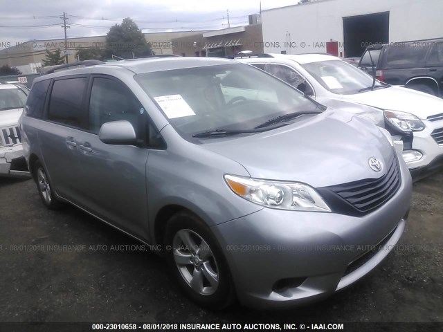 5TDKK3DC6FS601671 - 2015 TOYOTA SIENNA LE Dəniz mavisi foto 1