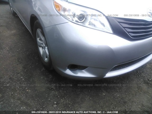 5TDKK3DC6FS601671 - 2015 TOYOTA SIENNA LE Dəniz mavisi foto 6