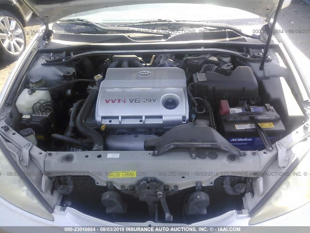 4T1BF30K04U573940 - 2004 TOYOTA CAMRY LE/XLE/SE Gümüş foto 10