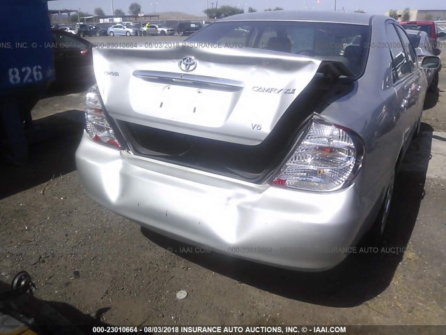 4T1BF30K04U573940 - 2004 TOYOTA CAMRY LE/XLE/SE Gümüş foto 6