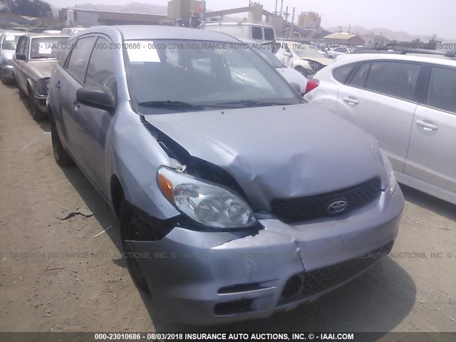 2T1KR32E54C180600 - 2004 TOYOTA COROLLA MATRIX XR Light Blue photo 1