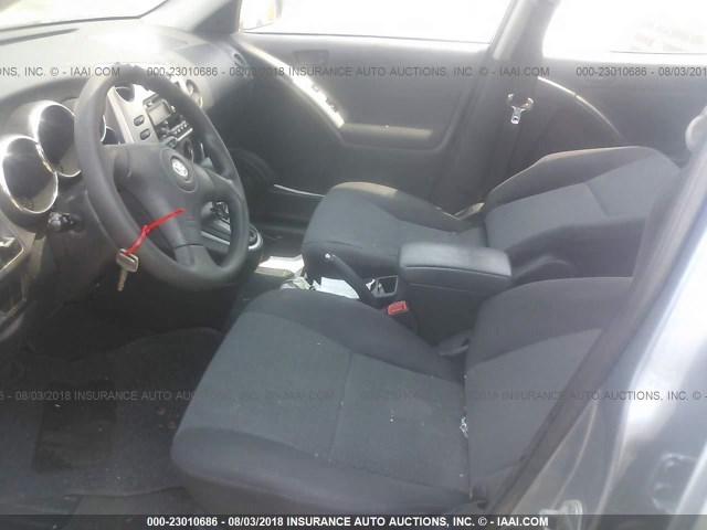 2T1KR32E54C180600 - 2004 TOYOTA COROLLA MATRIX XR Light Blue photo 5