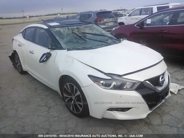 1N4AA6APXHC446334 - 2017 NISSAN MAXIMA 3.5S/SV/SL/SR/PLAT WHITE photo 1