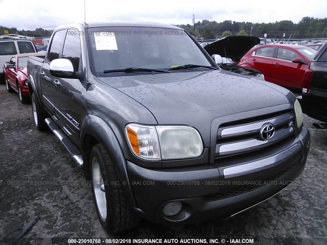 5TBET34176S552143 - 2006 TOYOTA TUNDRA DOUBLE CAB SR5 BLACK photo 1