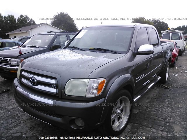 5TBET34176S552143 - 2006 TOYOTA TUNDRA DOUBLE CAB SR5 BLACK photo 2