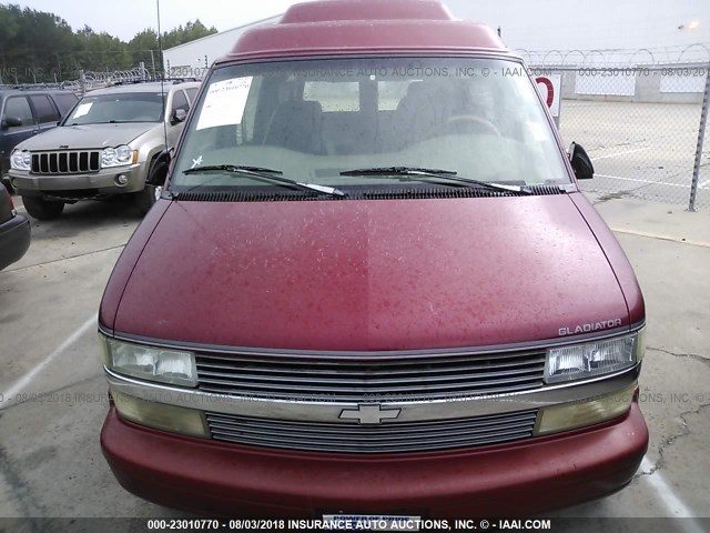 1GBDM19W4XB152580 - 1999 CHEVROLET ASTRO RED photo 6